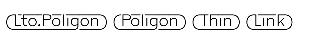 Lto.Poligon Poligon Thin Link image